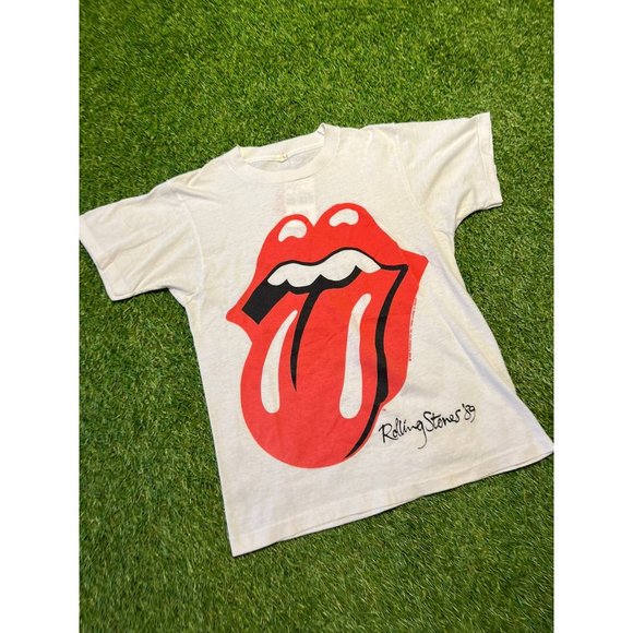 Vintage 1989 Rolling Stones tour band tee - Picture 2 of 8